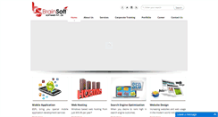 Desktop Screenshot of brainsoftsoftware.com